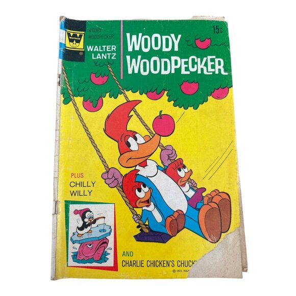 Walter Lantz Woody Woodpecker #123 Comic Book 1972 Vintage Collectibles - Picture 1 of 6